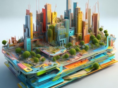 城市规划广告设计图，视觉语言的智慧