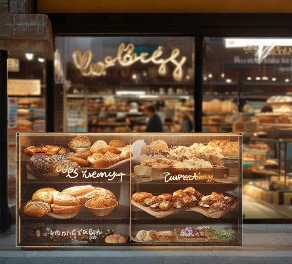 烘焙店广告位，视觉与功能的完美结合