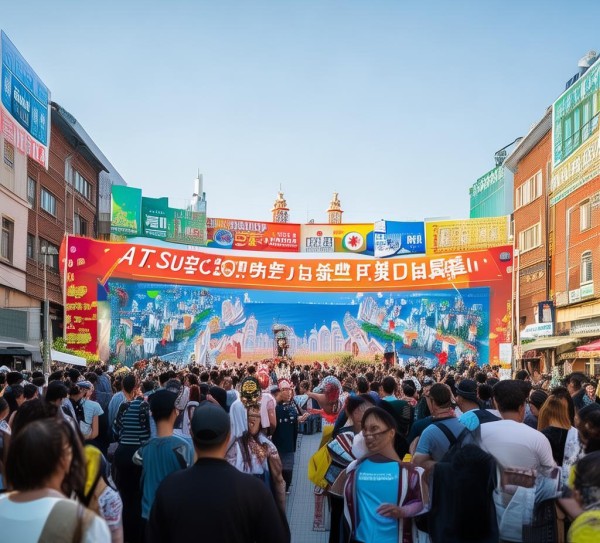 青岛，一场成功的宣传广告会